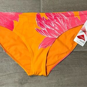 Kailua Mid Rise Bikini Bottom NWT Size Large | Quick Dry Recycled Swimwear